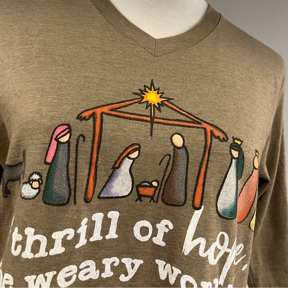 Christmas nativity short sleeve Graphic Tee size medium‎ - Picture 2 of 10
